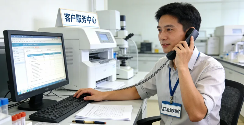 黔西南州遗传咨询师为家庭解读基