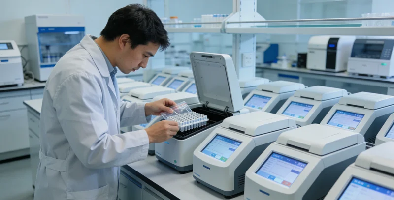 瑞昌儿童接受专业眼底筛查检查过