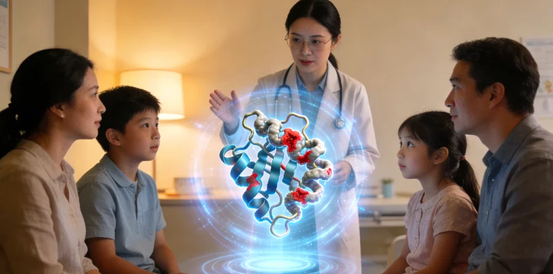 本溪遗传咨询医生与患者进行关于