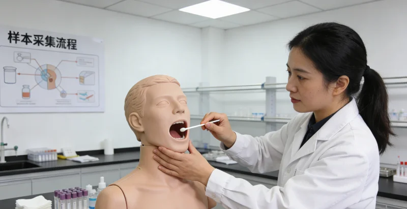 莱州无创基因检测采样过程示意