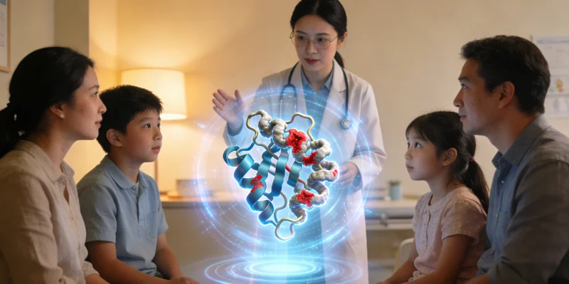 辉县医院遗传咨询门诊医生与患者