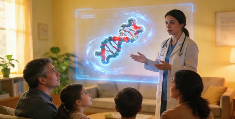 华蓥遗传咨询师与家庭沟通家族病