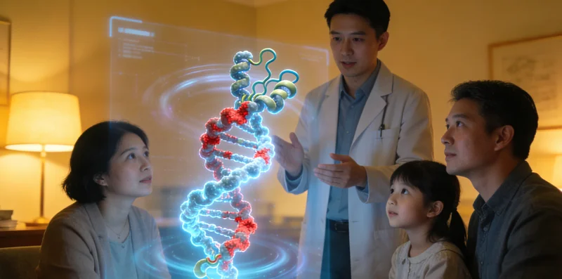 合作遗传咨询门诊医生与咨询者沟