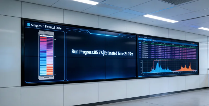 专业实验室进行基因测序数据分析