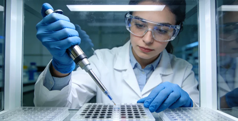 扎旗本地护士进行基因检测样本采