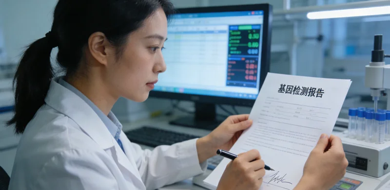 沅江遗传咨询师解读基因检测报告