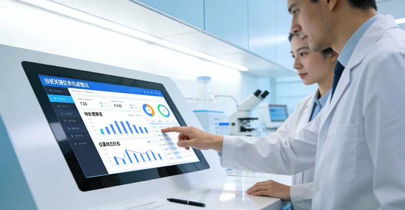 潜江医院内镜中心进行胃镜检查场