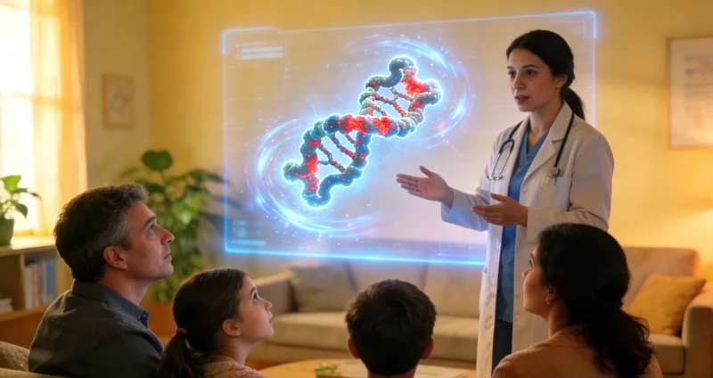 永州家庭与医生进行遗传咨询沟通