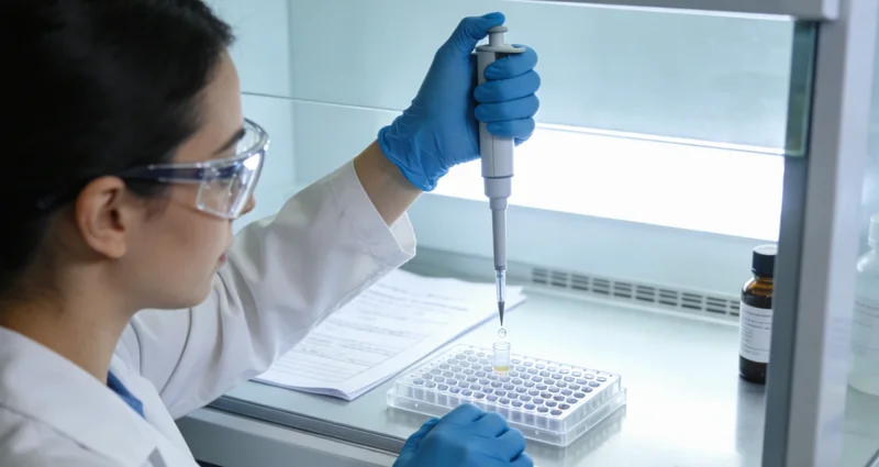 河间护士进行基因检测血液采样