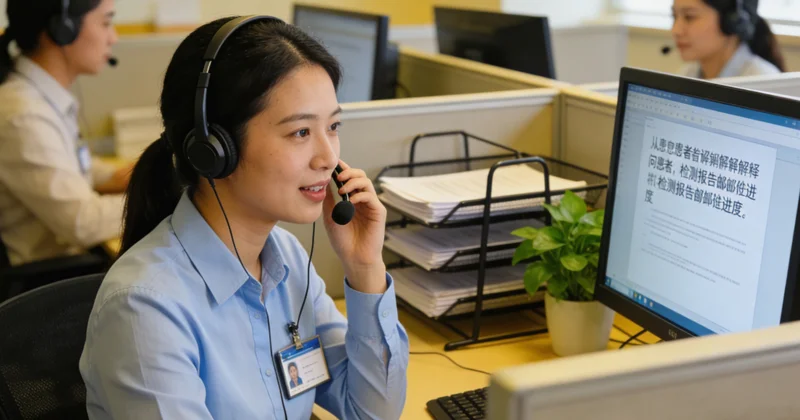 中卫医生与患者共同解读基因检测