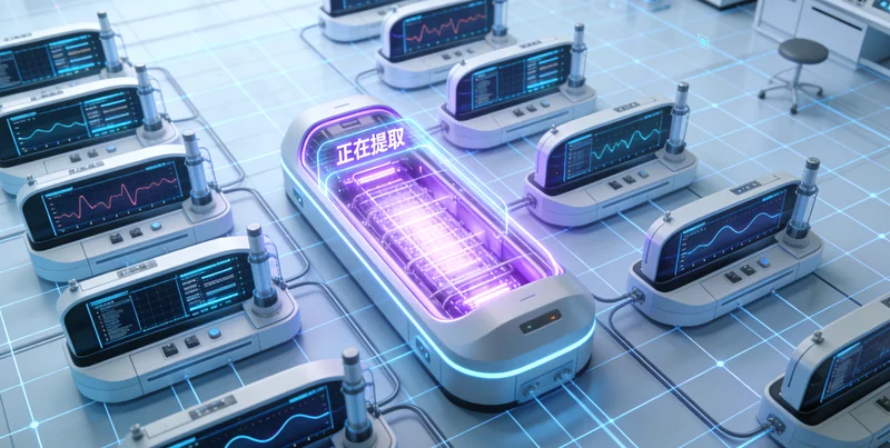 京山儿童进行无创基因检测采样过