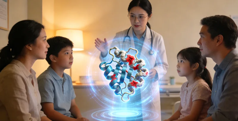 虎林家庭接受专业遗传咨询师报告