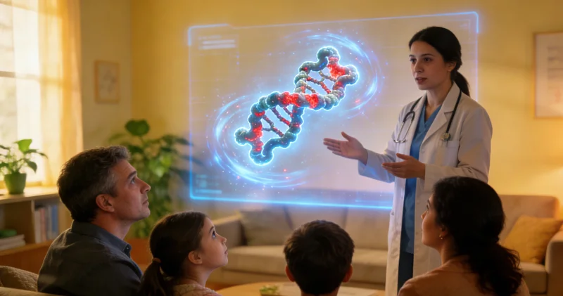 乌审旗家庭与遗传咨询师沟通基因