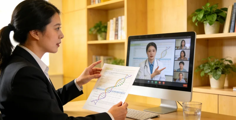 阳江基因检测报告解读咨询场景