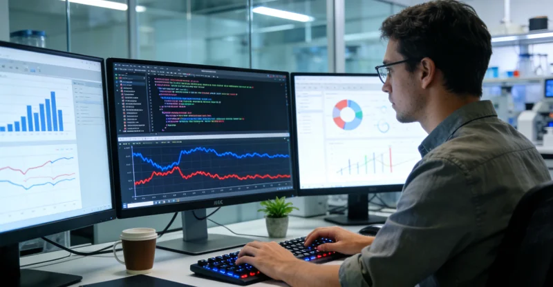 富锦医院肠镜检查与健康监测示意