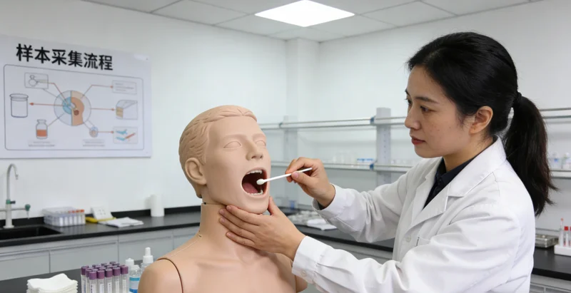 十堰肠镜基因检测采样方式示意图