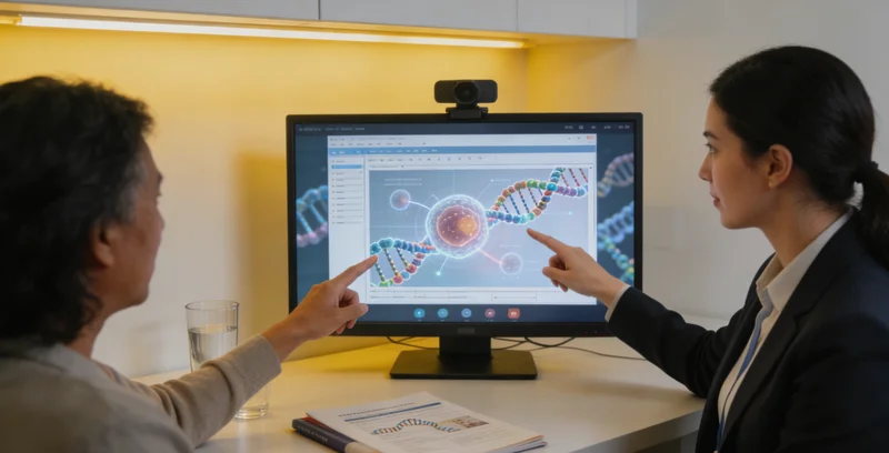 威海市民在医疗机构进行遗传咨询
