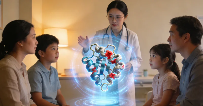 南安遗传咨询师与市民进行家庭健