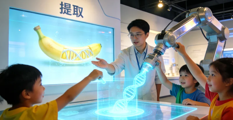 广元女性在镜前进行颈部甲状腺自