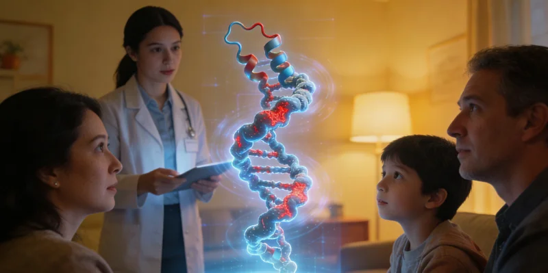 天长家庭遗传咨询场景