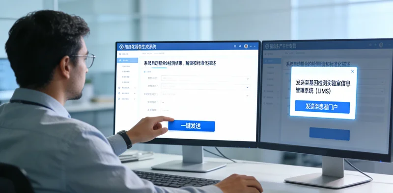 通辽基因检测采样点护士进行血液