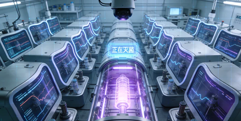 北海家庭共同查看基因检测报告并