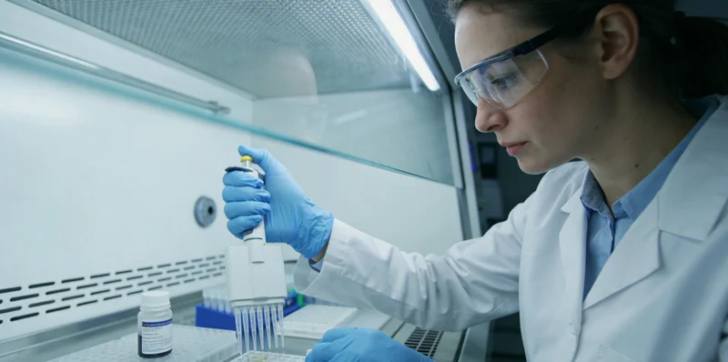 绍兴基因检测实验室专业流程示意