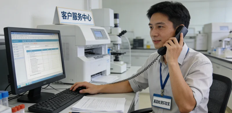 桐乡女性与医生进行遗传咨询沟通