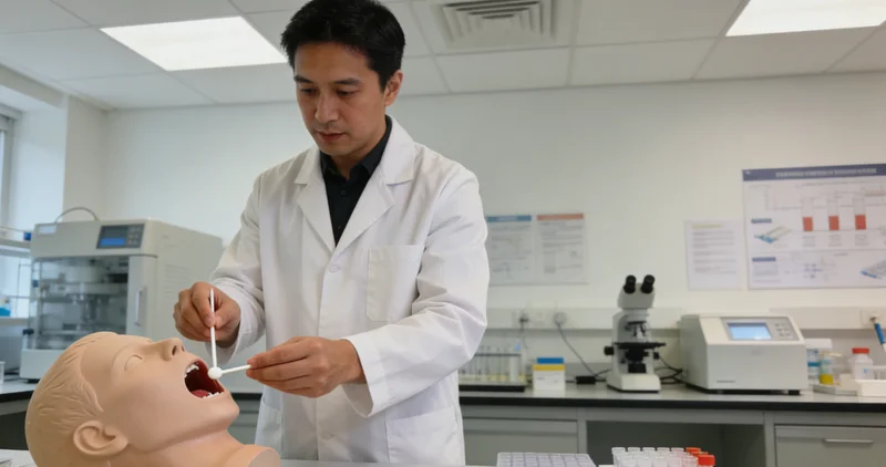 上海女性在医院进行卵巢癌定期超