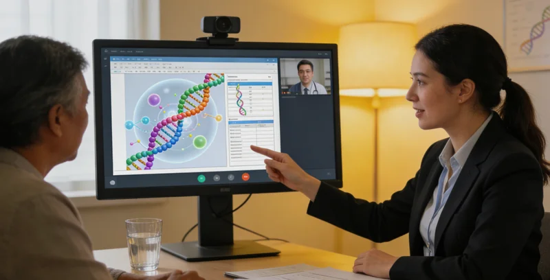 合山遗传咨询师为家庭解读基因检