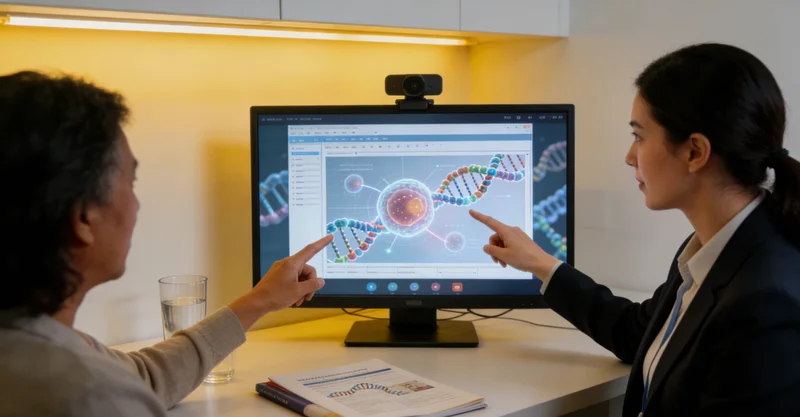 邹城遗传咨询师与来访者沟通绘制