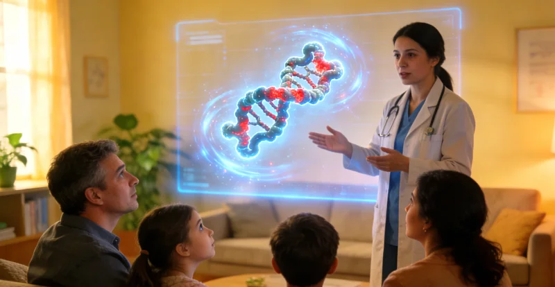 德令哈遗传咨询师与居民进行MU