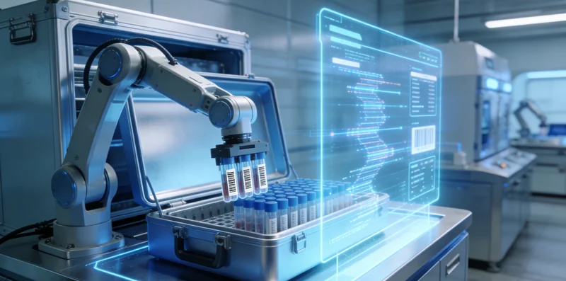 厦门市民在诊室进行基因检测前遗