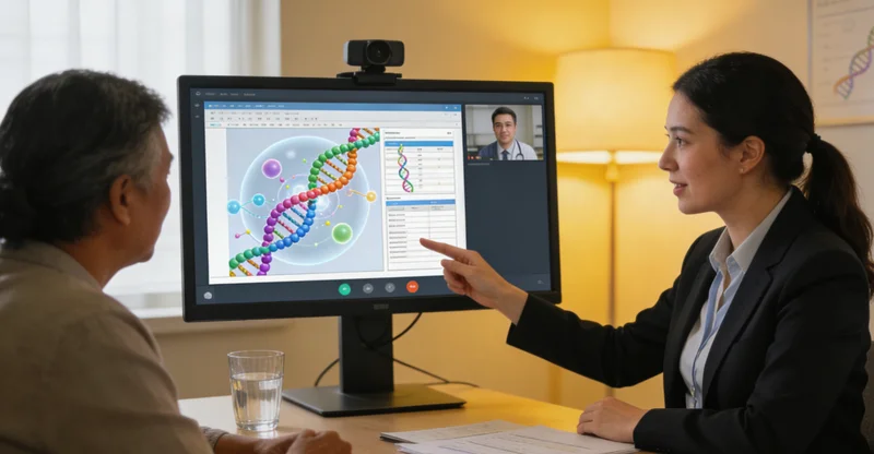 东乌旗遗传咨询师向家庭解读基因