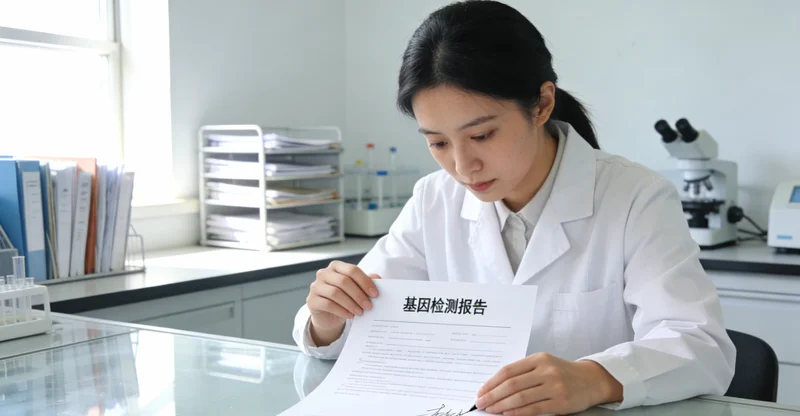 济源医生与患者解读基因检测报告
