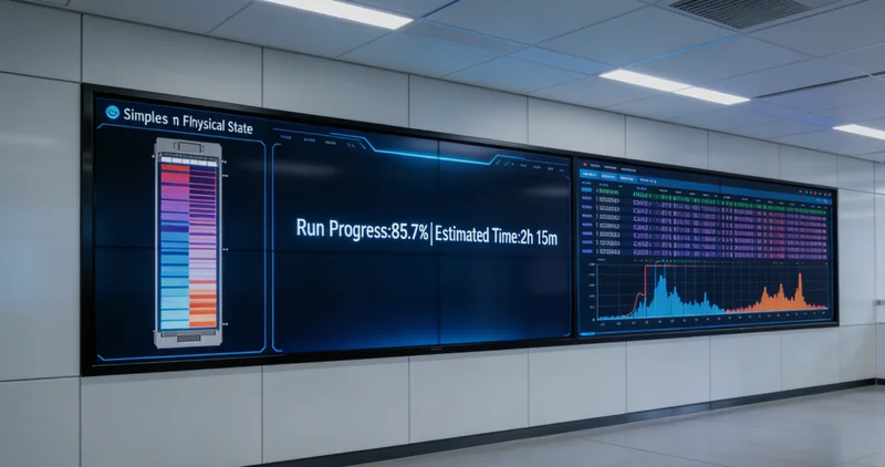 专业实验室技术人员进行高通量基