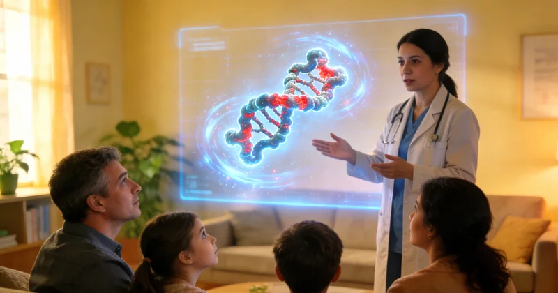 调兵山LFS遗传咨询场景，医生