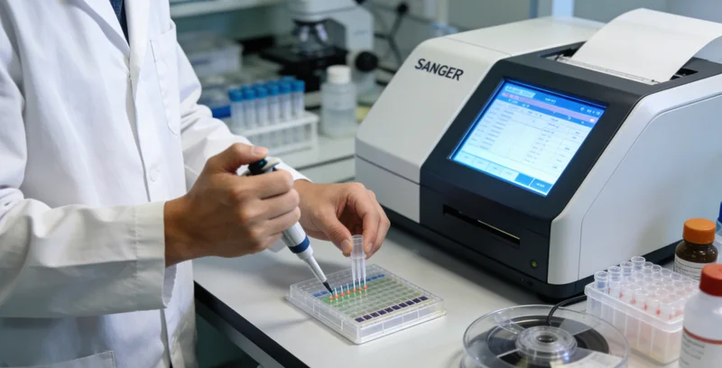 大连眼科医生为儿童进行眼底检查