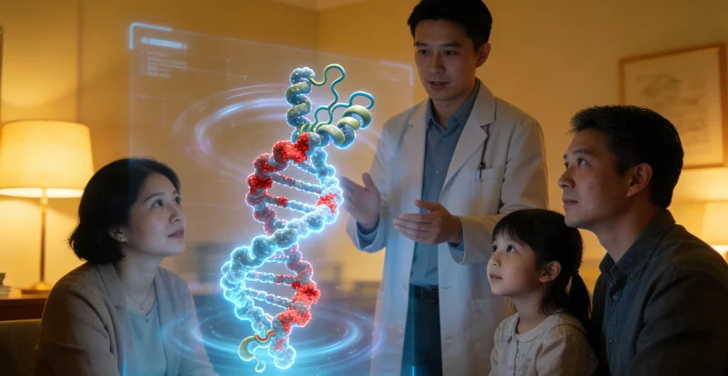 德宏州遗传咨询师解读基因检测报