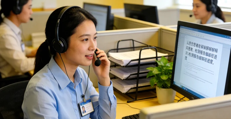 格尔木医生为居民解读基因检测报