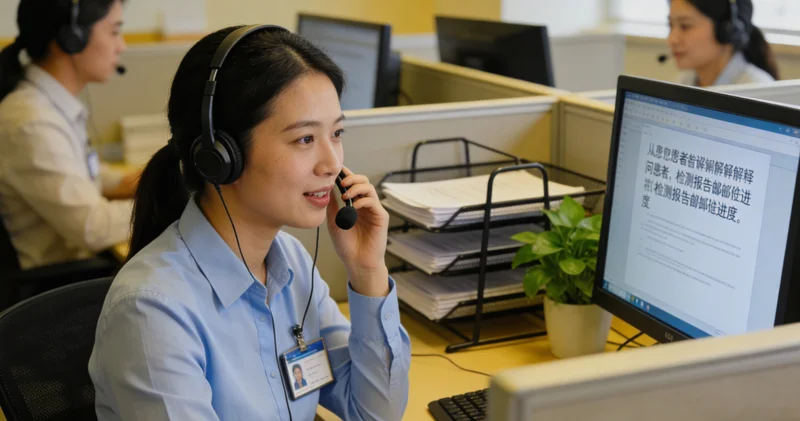 无锡女性阅读基因检测报告并思考