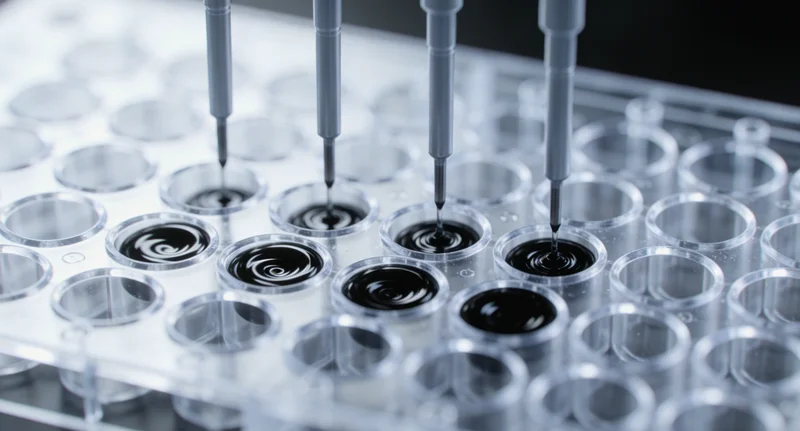 蒙自女性接受甲状腺超声检查示意