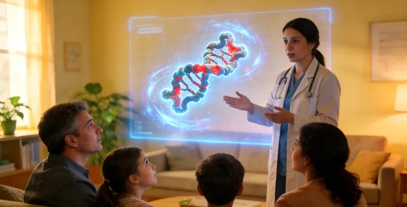 开封医院遗传咨询门诊医生与患者