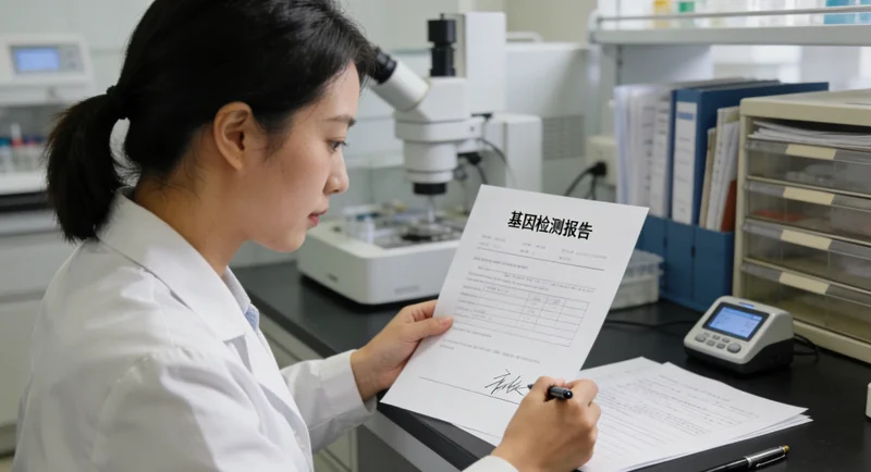 软组织肉瘤基因检测报告解读示意