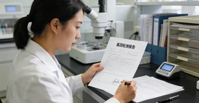 集安本地遗传咨询师解读基因检测