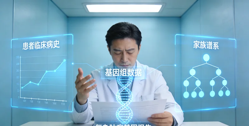 唐山甲状腺癌家族遗传风险评估图