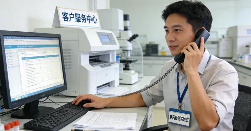 达州医院遗传咨询门诊医生与患者