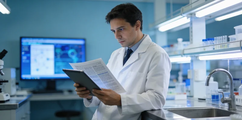 深圳基因检测实验室技术员进行测