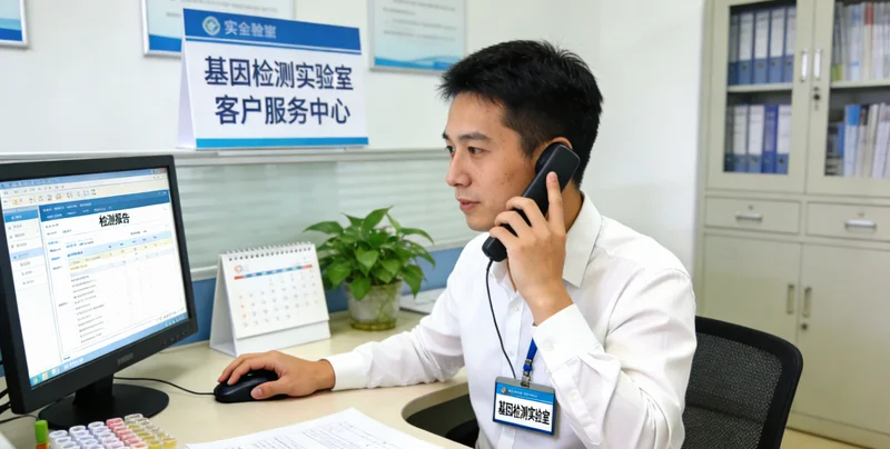 土特旗遗传咨询师与居民进行基因