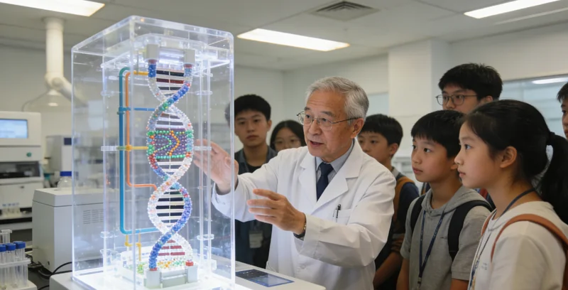 海阳遗传咨询门诊医生向患者讲解